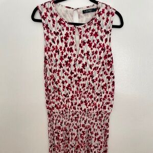 RALF LAUREN - Floral dress - white and red